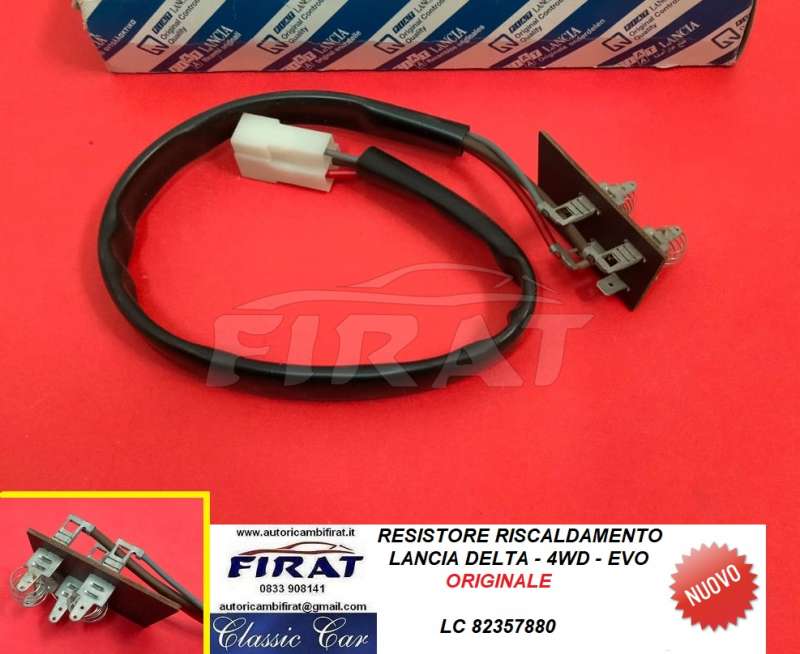 RESISTORE RISCALDAMENTO LANCIA DELTA - 4WD - EVO (82357880)